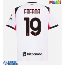 AC Milan Youssouf Fofana #19 Gostujuci Dres 2025-26 Kratak Rukav